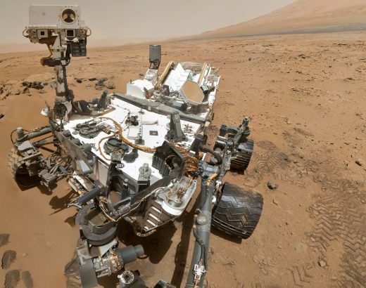 El robot “Curiosity” en Marte…saca sus “selfies”
