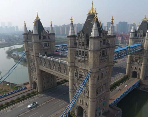 ¡La ciudad china que copia puentes!