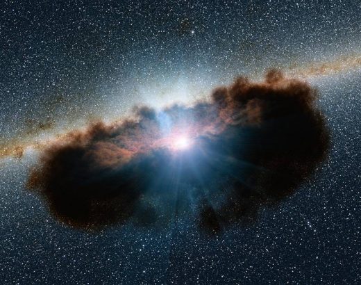 ¿De qué se alimentan los agujeros negros?