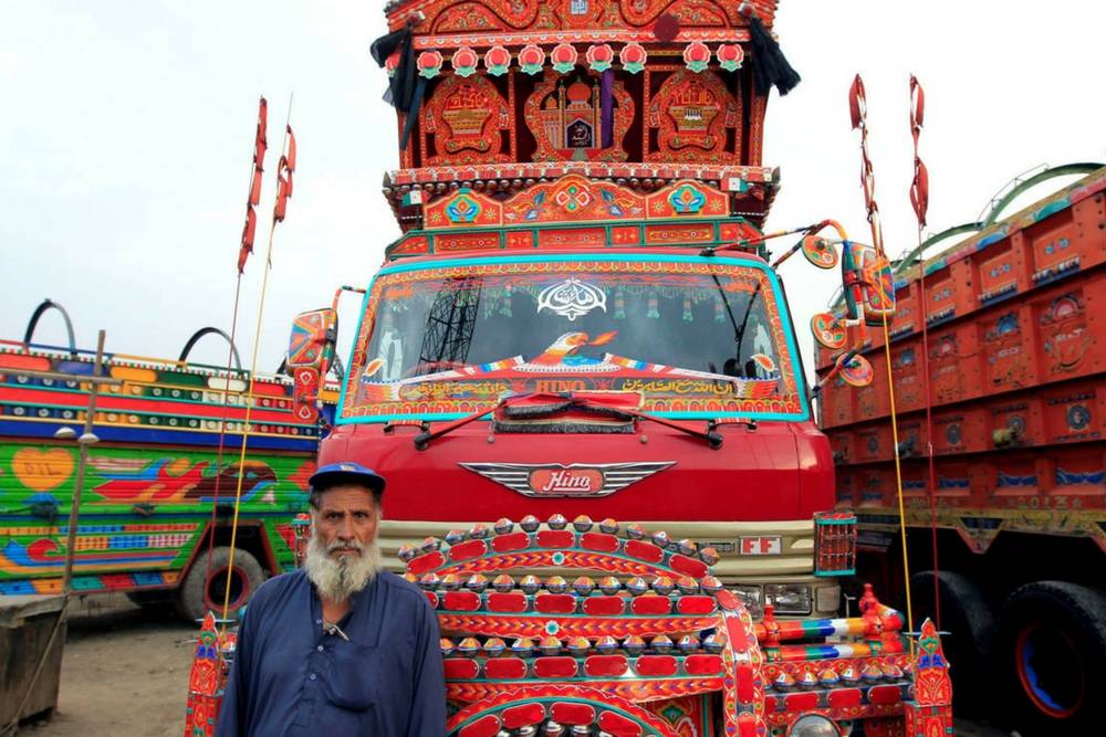 camiones en Pakistán