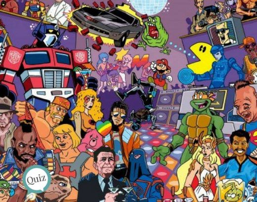 Reconoce estos personajes… ¡caricaturas de los 80s!