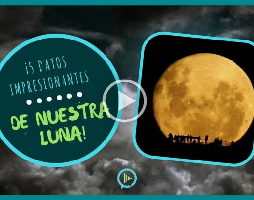 ¡5 datos impresionantes de nuestra Luna!
